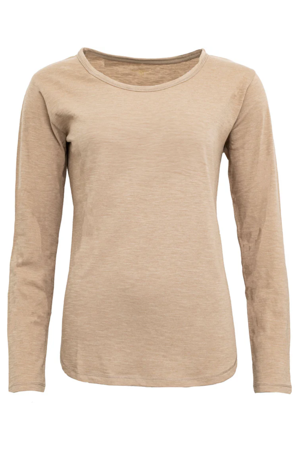 Basic L/S Tee - Sand