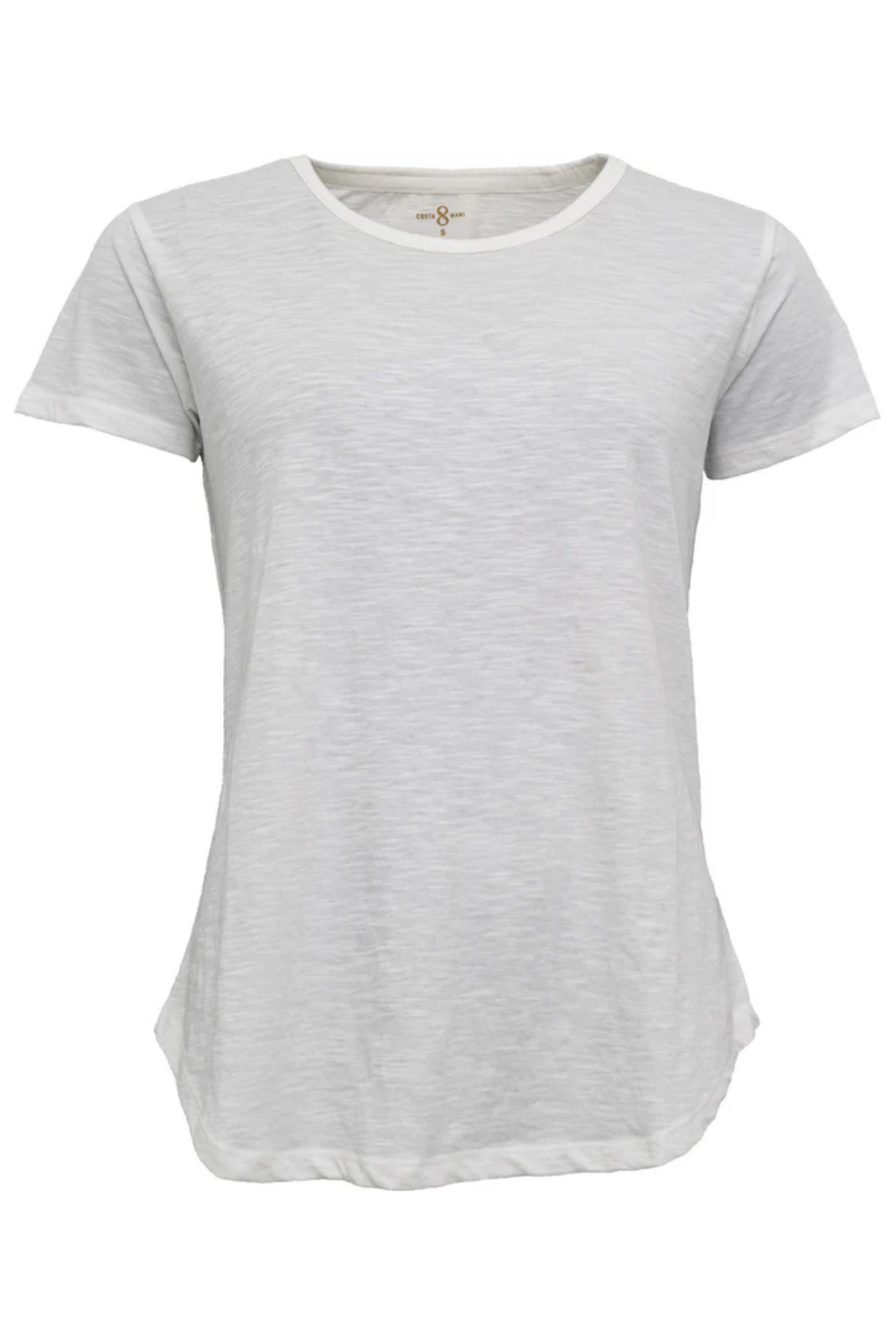 Basic S/S Tee O-neck - White