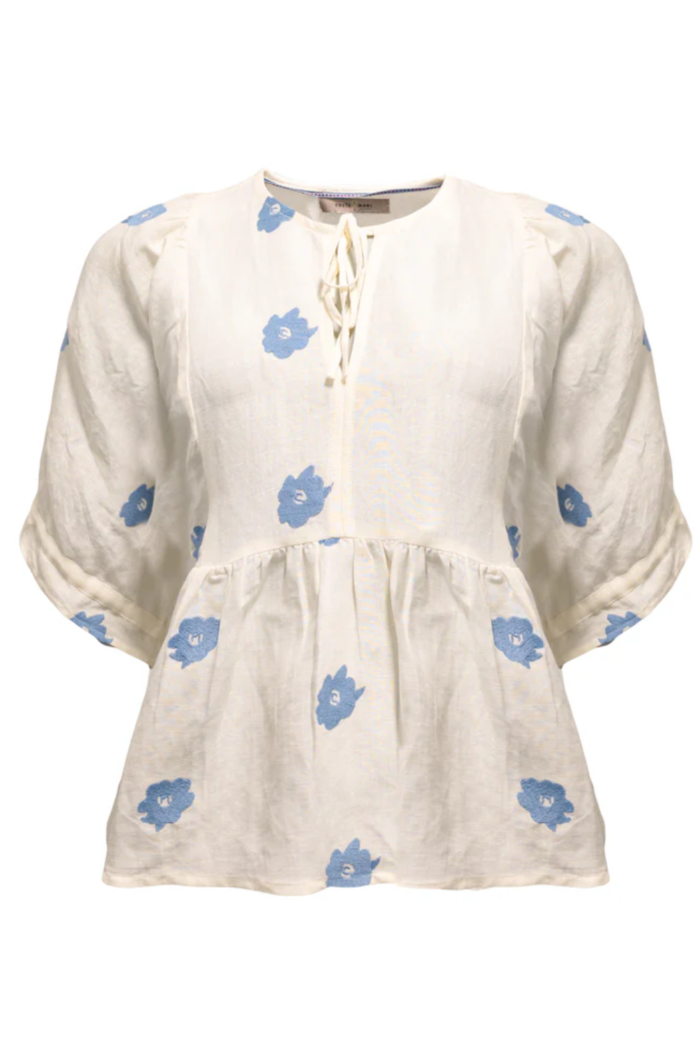 Sea Blouse - Blue Flower