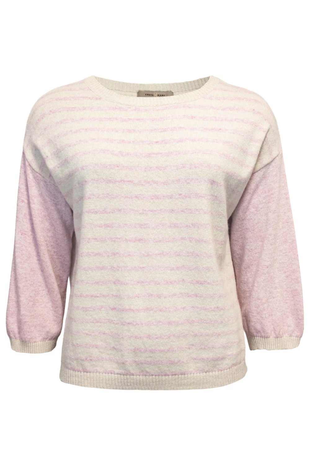 Tinkerbell Stripe Pullover - Rosa/Sand