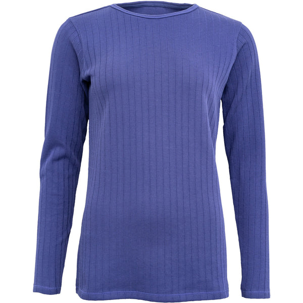 Costamani Rib Tee T-shirts Purple/Blue