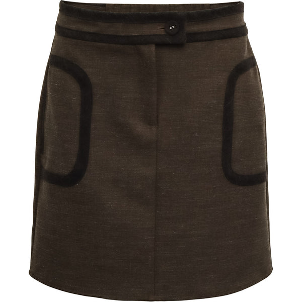 Costamani Rosling Skirt Skirts Army/Grey