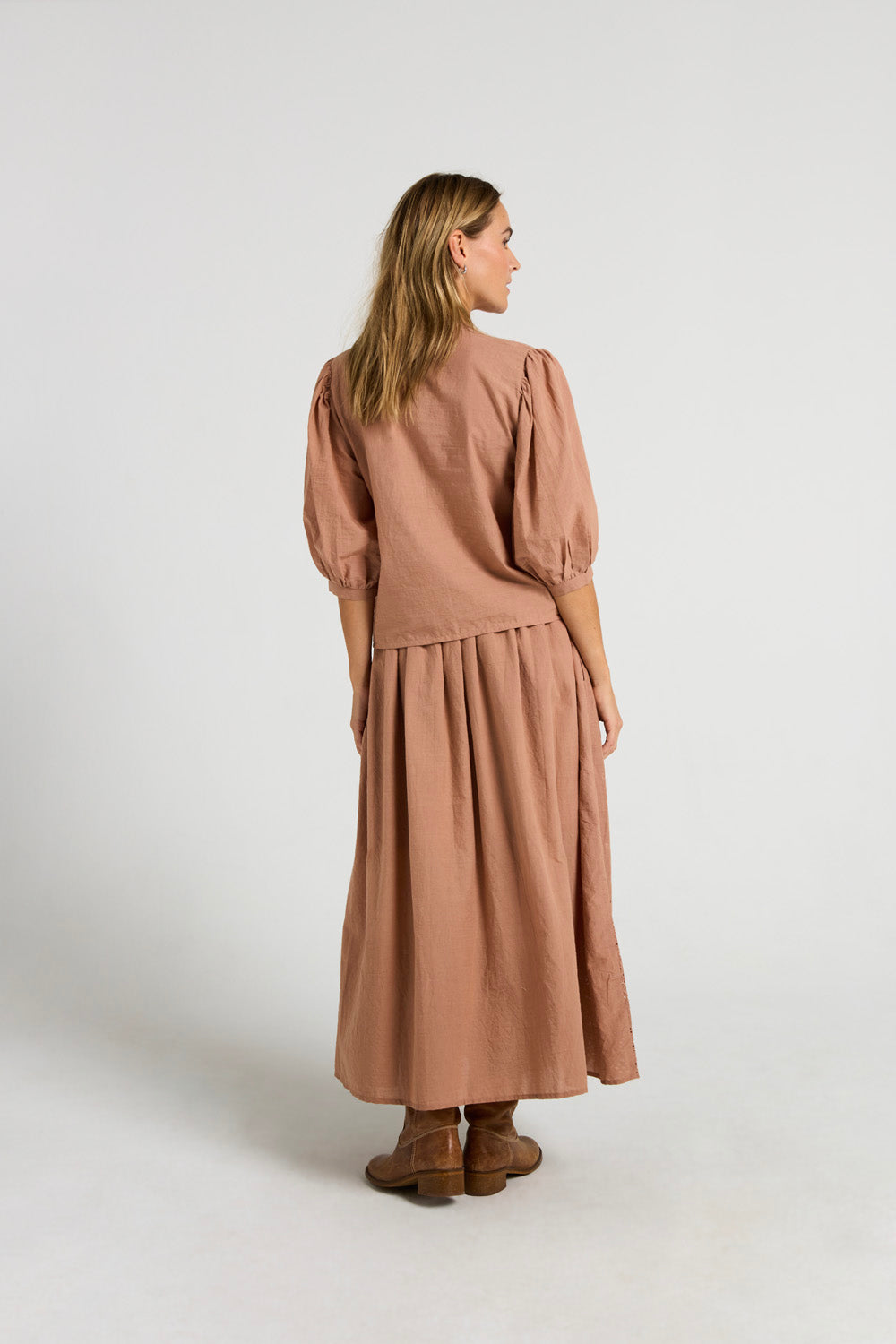 Costamani Sand Blouse Blouse Hazelnut