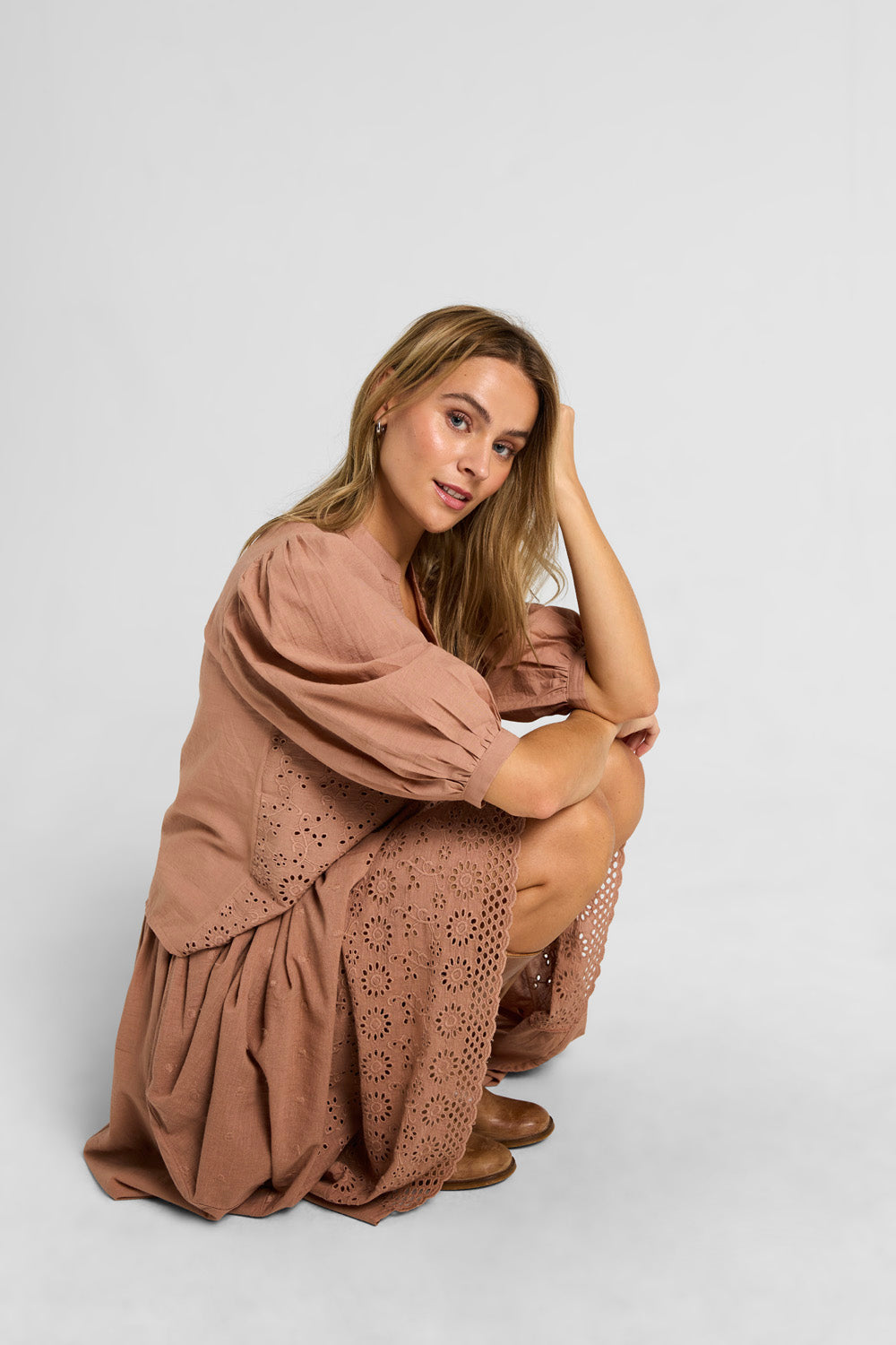 Costamani Sand Skirt Skirts Hazelnut