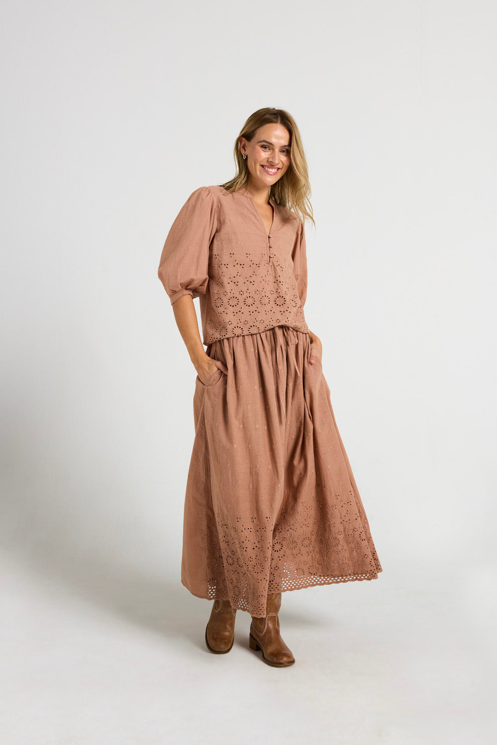 Costamani Sand Skirt Skirts Hazelnut