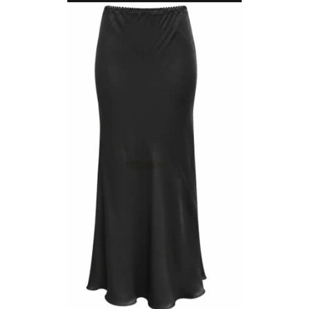 Costamani Satin Skirt Skirts Black