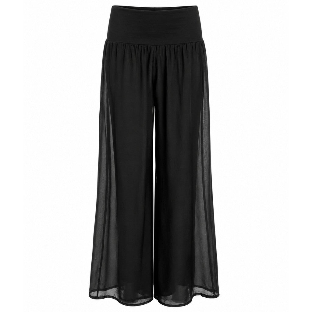 Costamani Silky Pants Pants Black