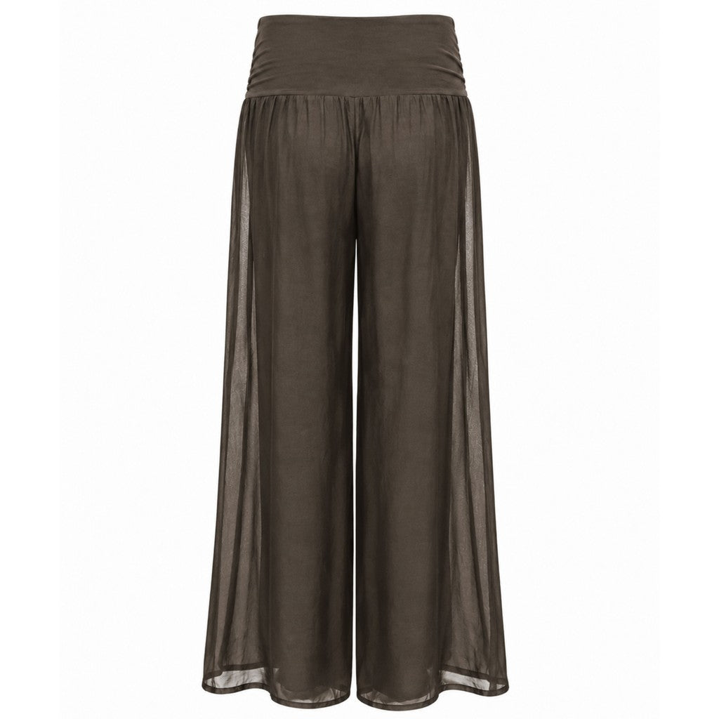 Costamani Silky Pants Pants Choco