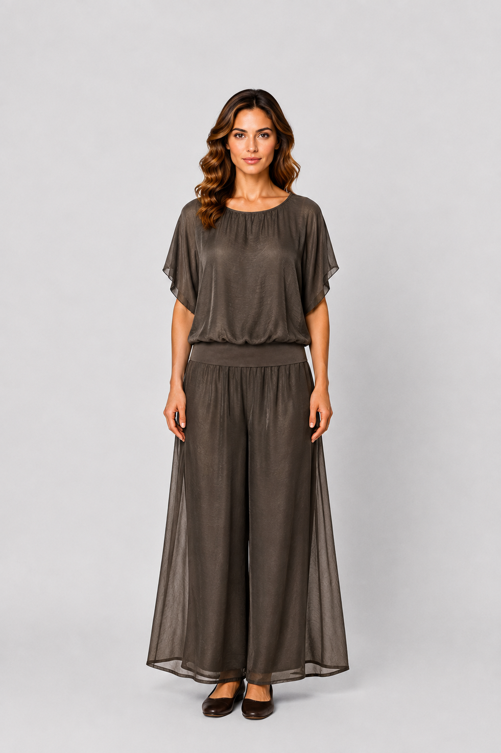 Costamani Silky Pants Pants Choco