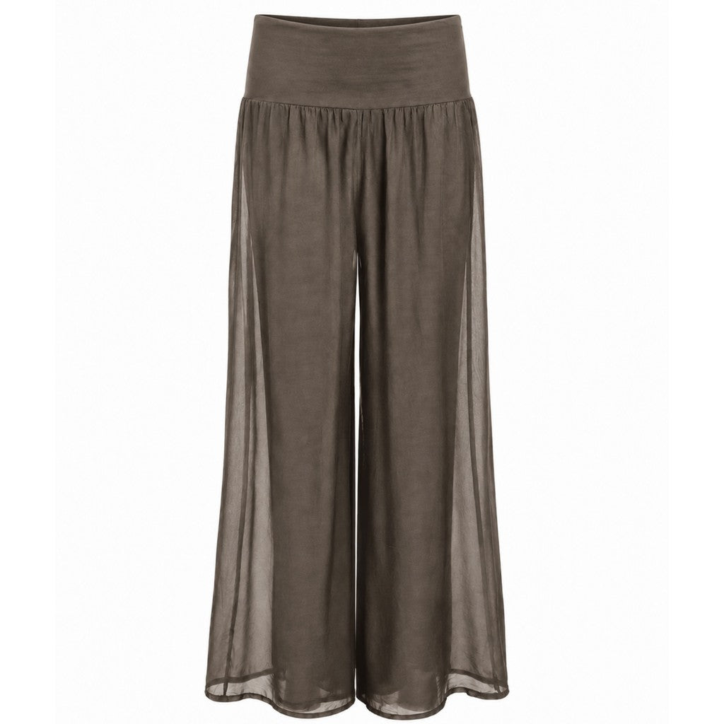 Costamani Silky Pants Pants Choco