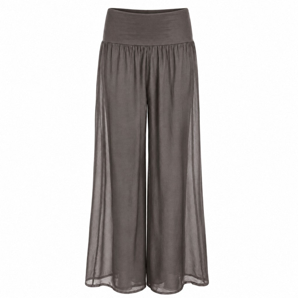 Costamani Silky Pants Pants Grey
