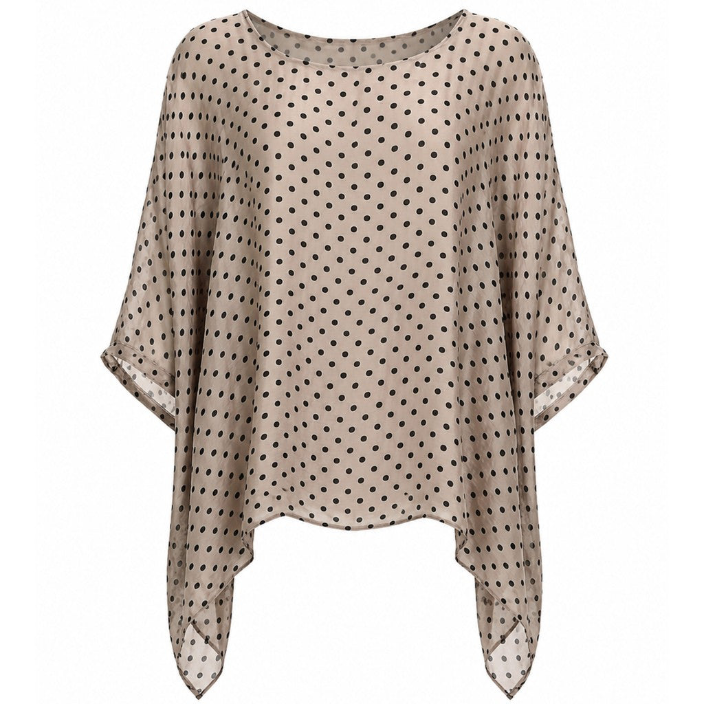 Costamani Silky bat Blouse Blouse Dot