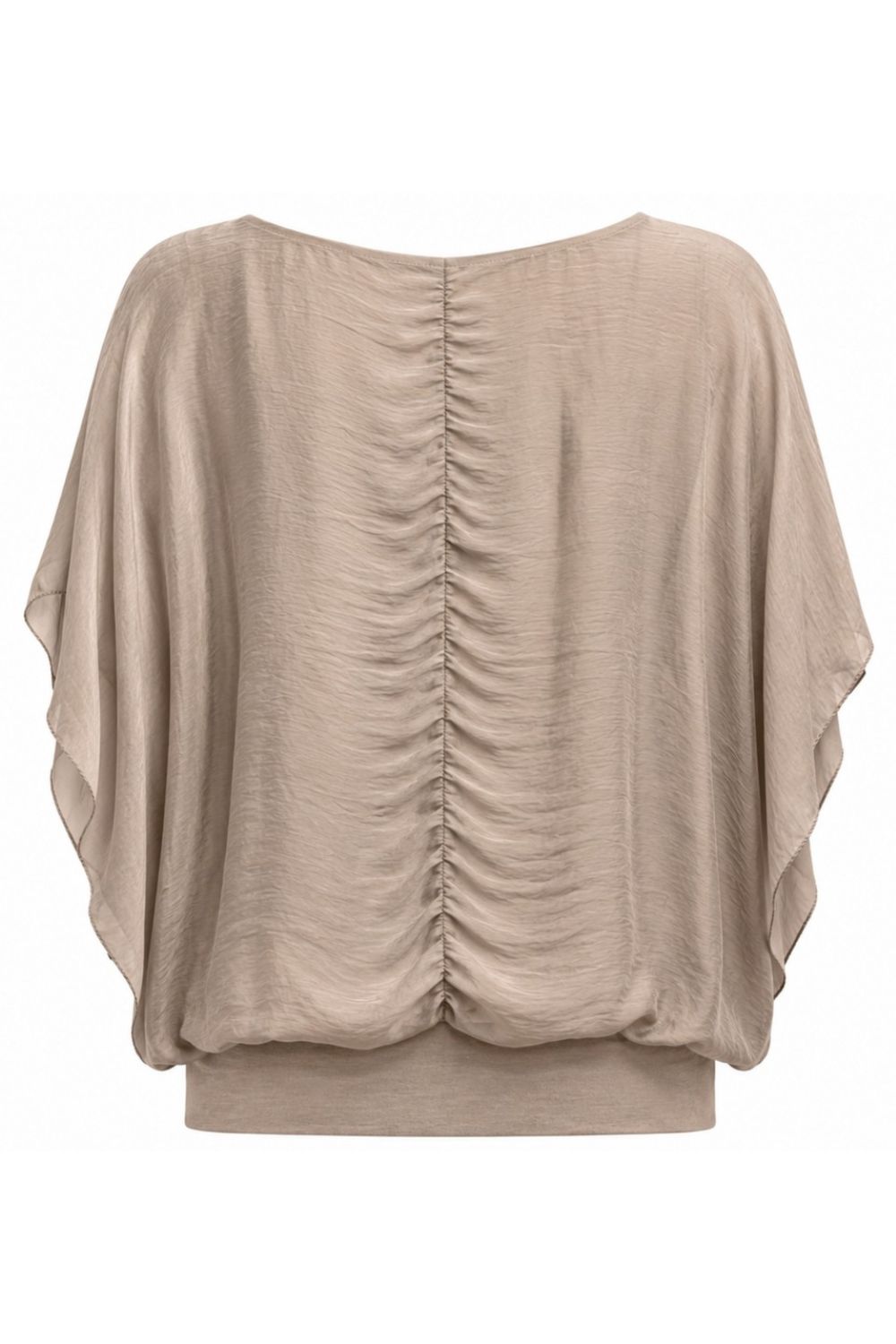 Costamani Silky ss Blouse Blouse Deer