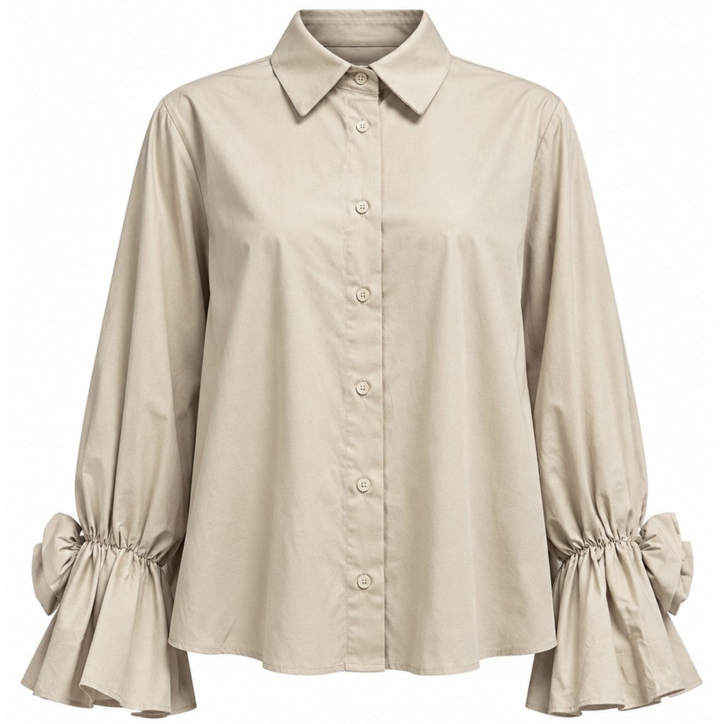 Costamani Solid Rose Shirt Shirts Sand