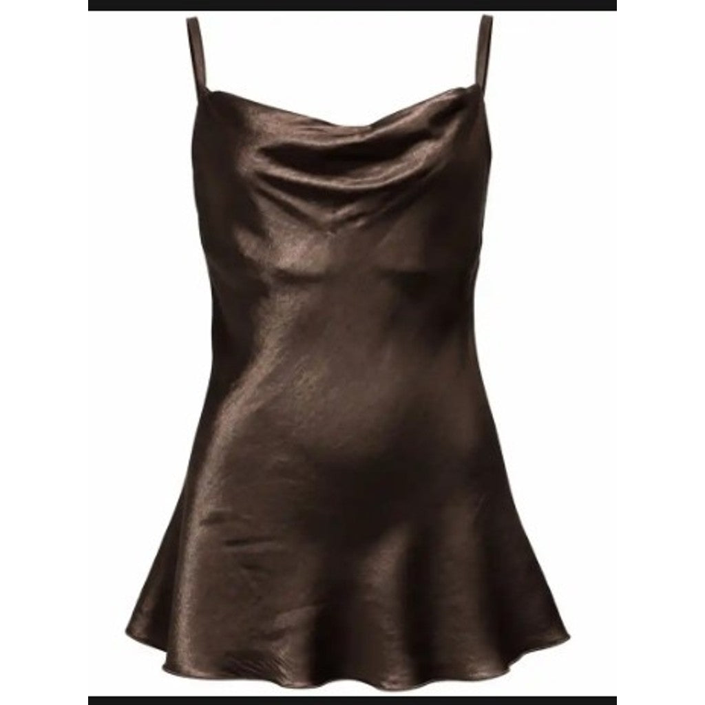 Costamani Strap Top Tops Choco