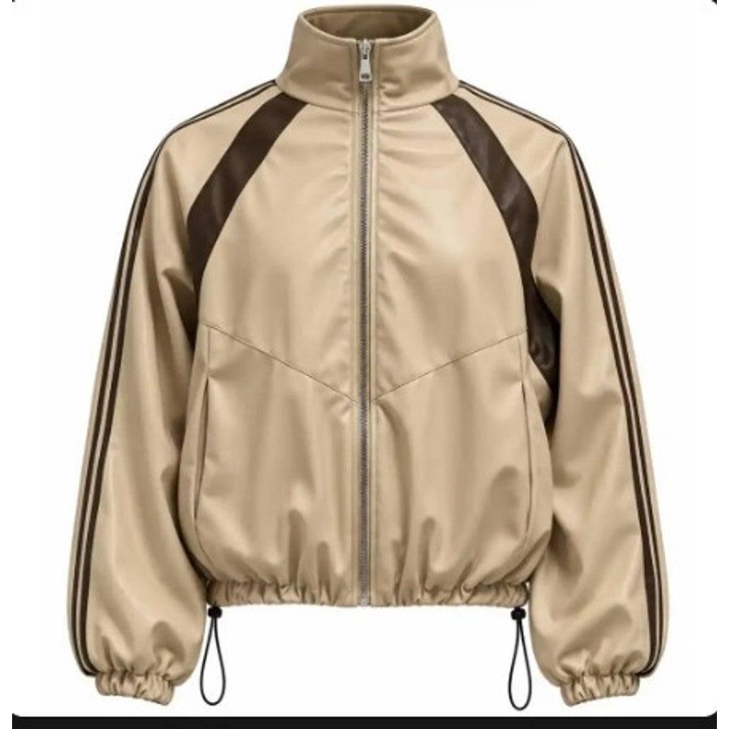 Costamani Stripe Jacket Jacket Choco/Sand