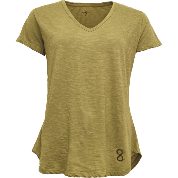 Costamani T-shirt logo v-neck T-shirts Army