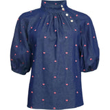 Costamani Tatum Blouse Blouse Denim Heart