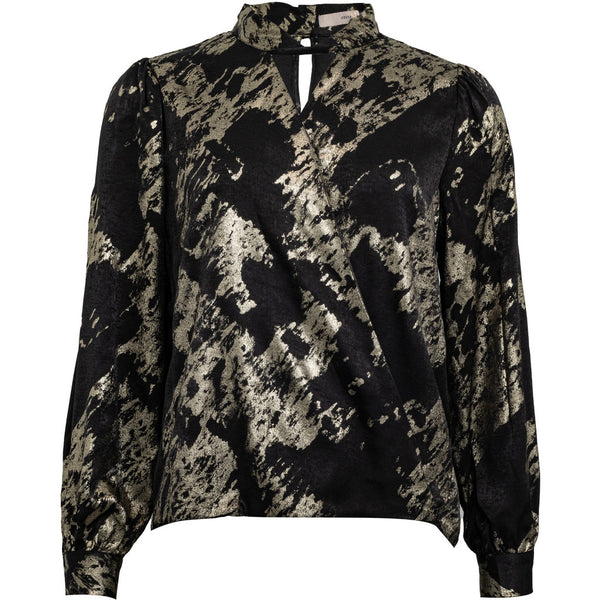 Costamani Tikki Blouse Blouse Black Shine