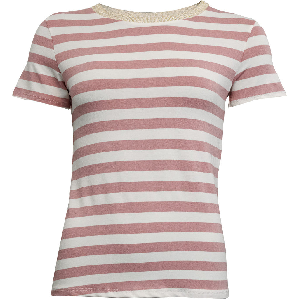 Costamani Tonny Stripe Tee T-shirts Rosa Stripes