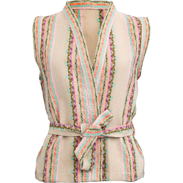 Costamani Tulli Vest Kimonos/ Vest Turquoise/Whisper