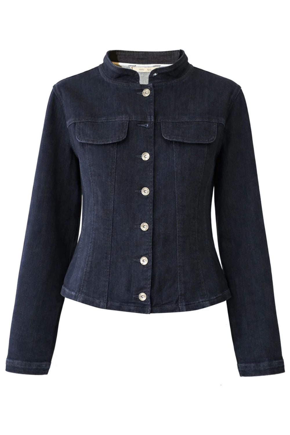 Uzo Denim Jacket - Dark Denim Blue