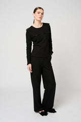 Costamani Vincent Sweat Jacket Black