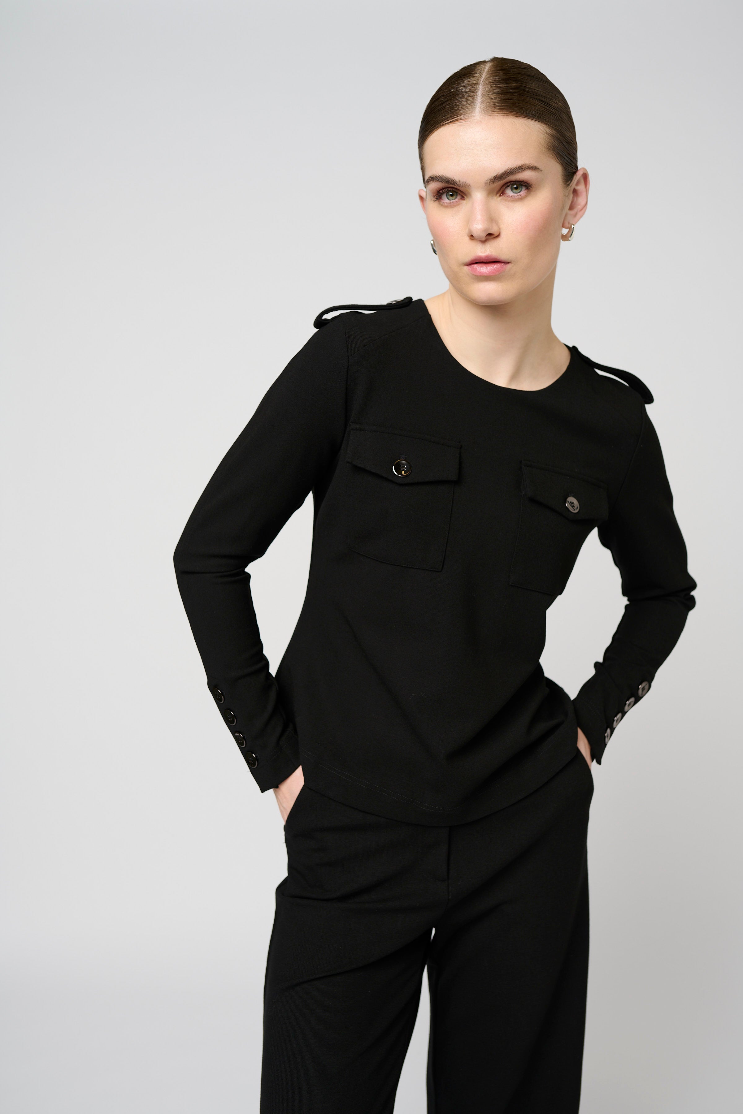 Costamani Vincent Sweat Jacket Black