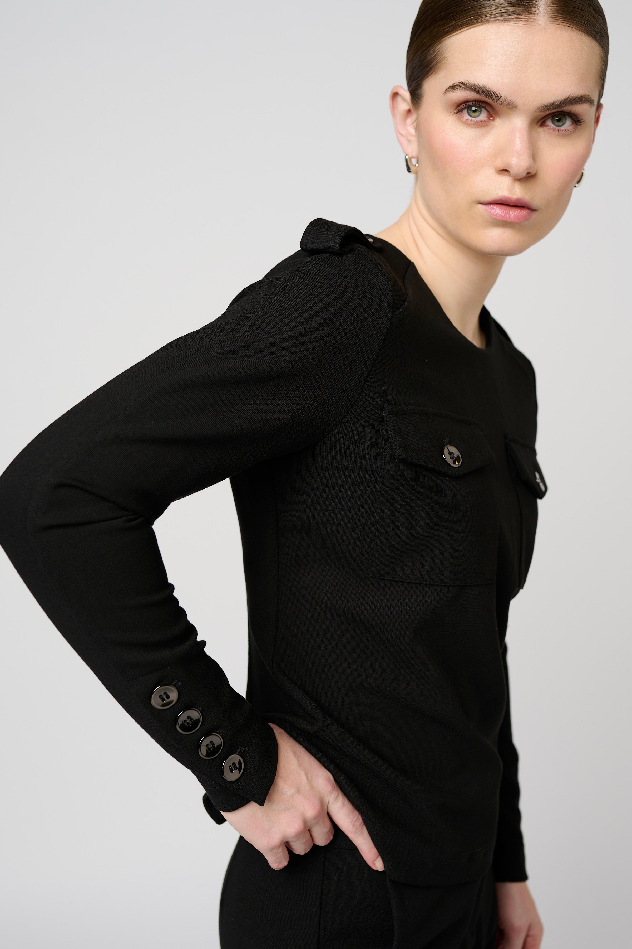 Costamani Vincent Sweat Jacket Black