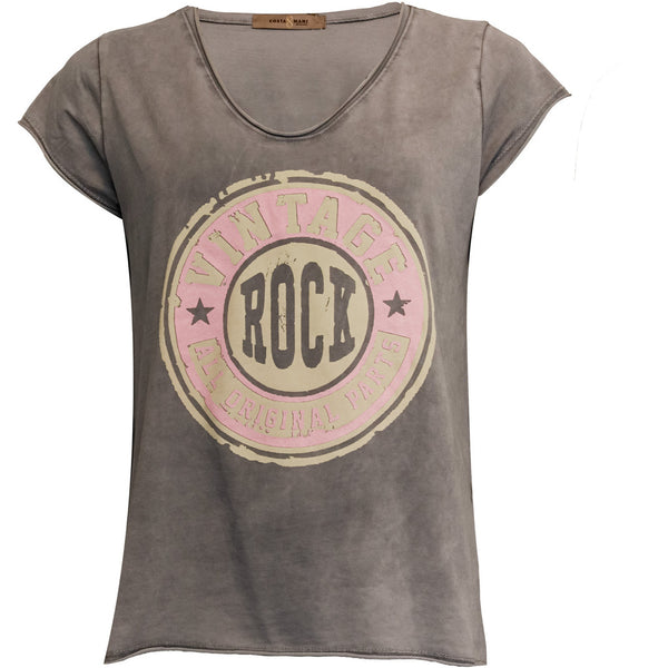 Costamani Vintage Tee T-shirts Grey