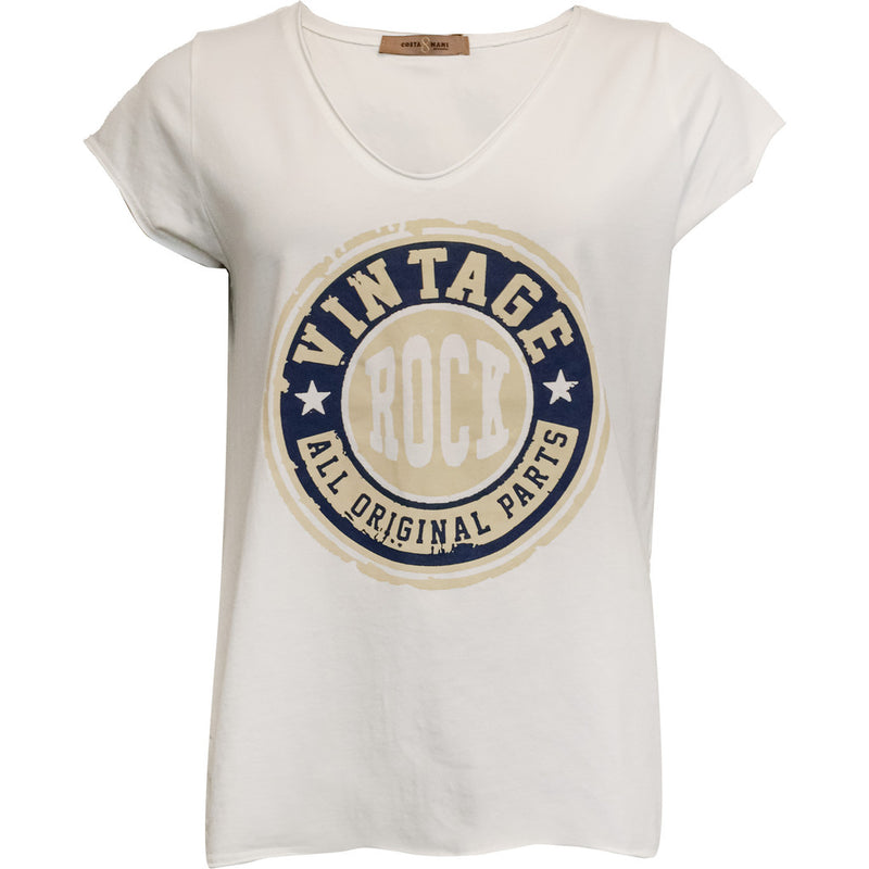 Costamani Vintage Tee T-shirts White