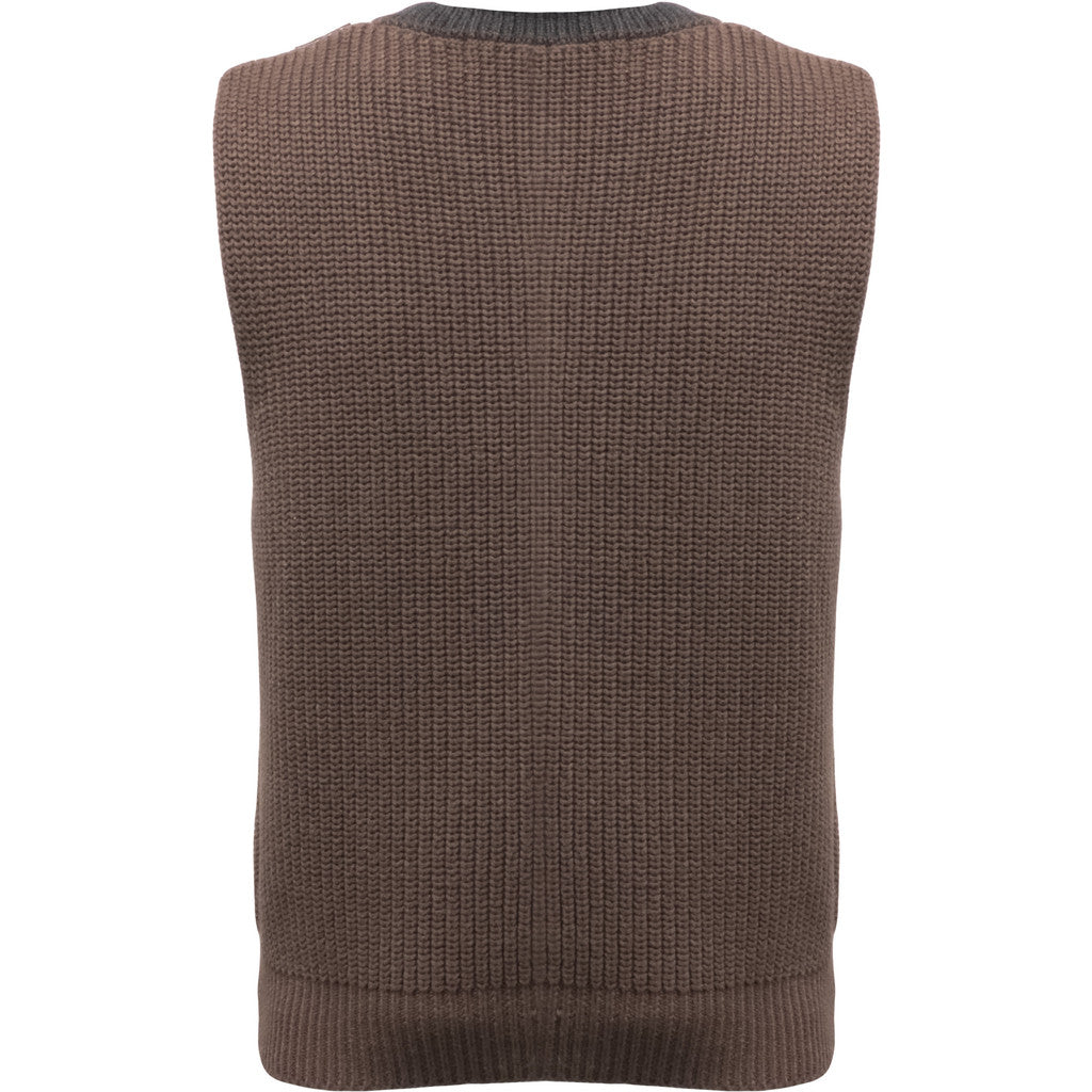 Costamani Walter Vest Knits Grey mix