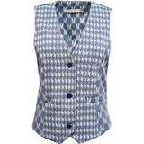 Costamani Watson Vest Kimonos/ Vest Denim Letters