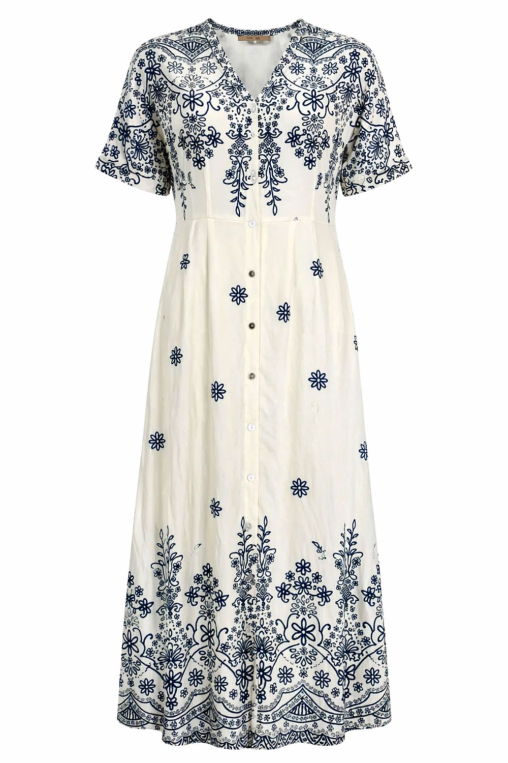 Costamani Wishi Dress Dresses Sea Blue Flower