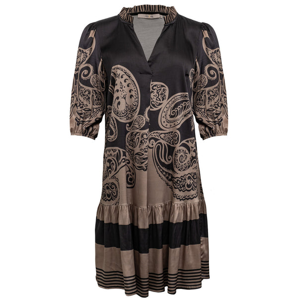 Costamani York Dress Dresses Black Paisley