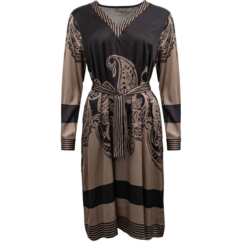 Costamani York Long Dress Dresses Black paisley