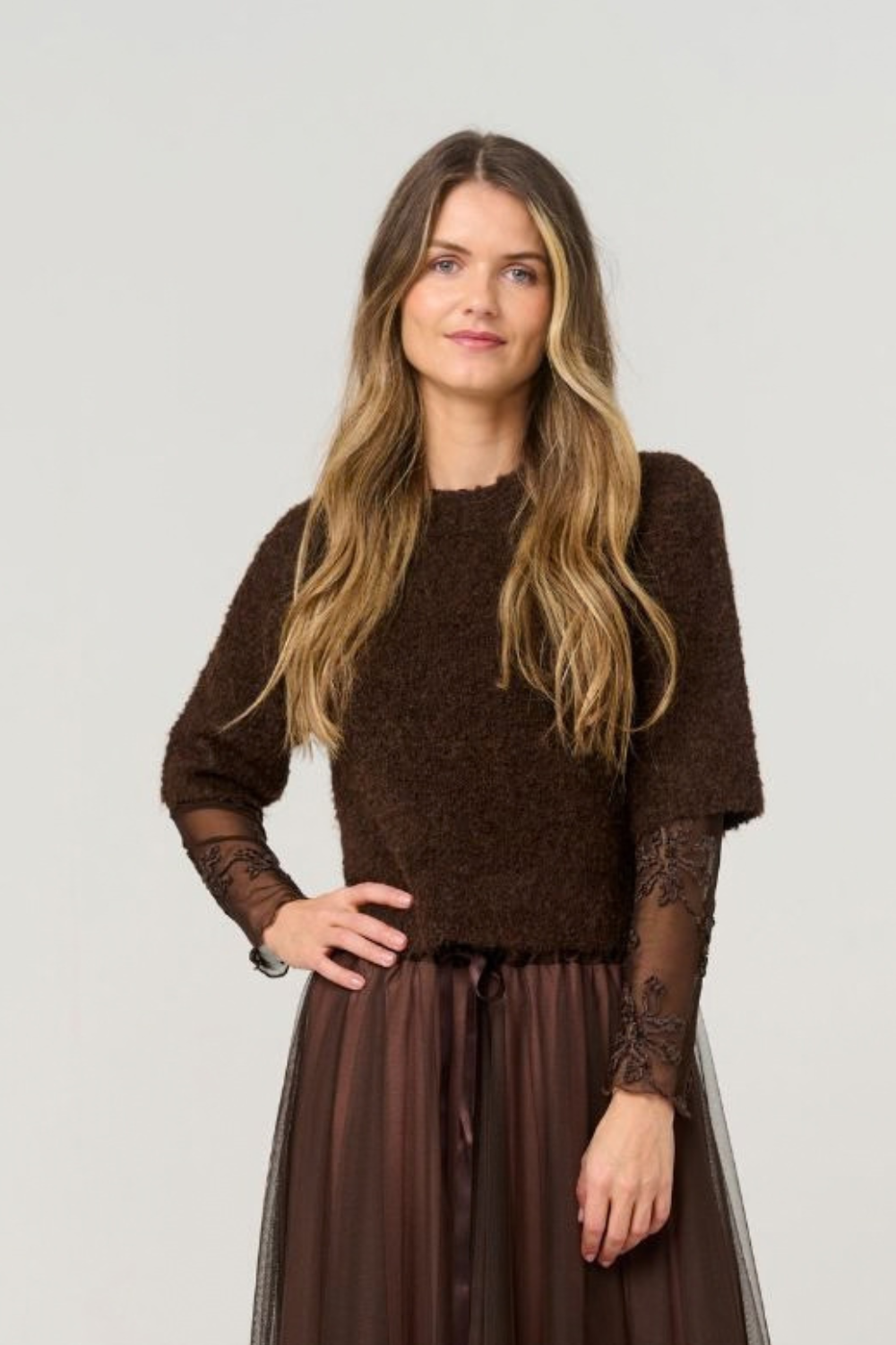 Cassie Pullover - Choco