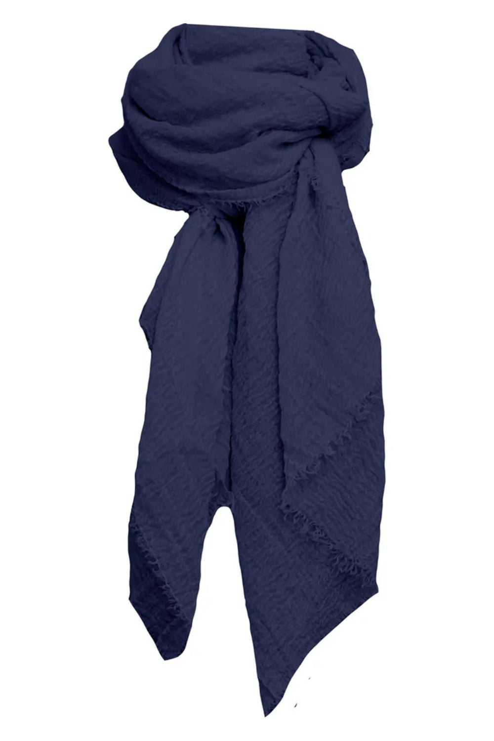 Solid Scarf - Navy