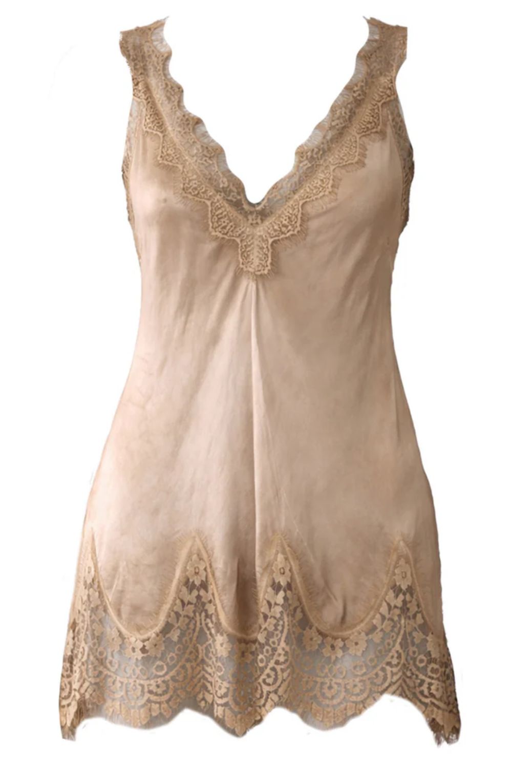 Mila Lace Top - Golden sand